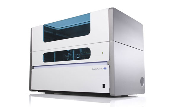 Magna Pure 96 - high-throughput instrument for automated nucleic acid purification 